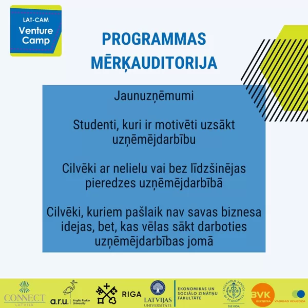 Programmas mērķauditorija