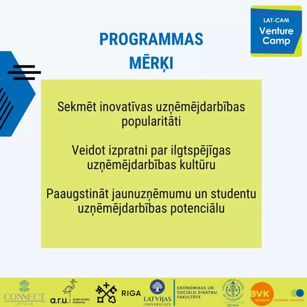 Programmas mērķi